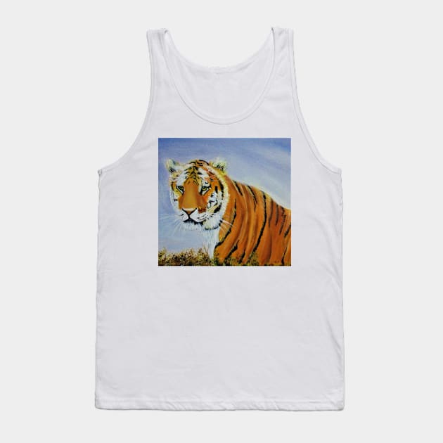 Tiger Tank Top by Allison Prior Art